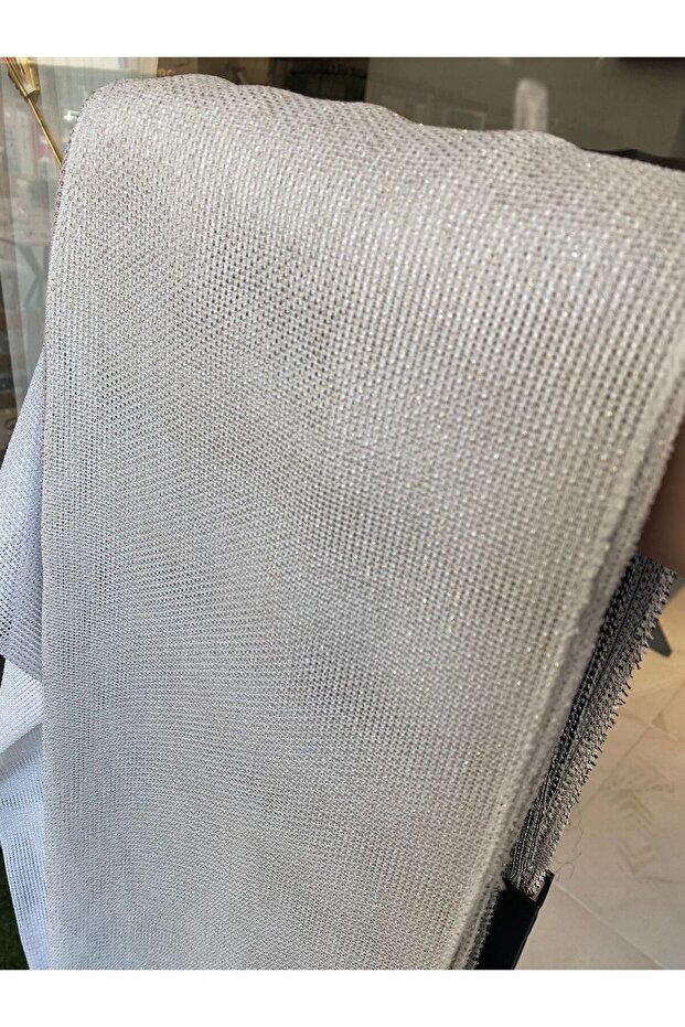 KREM EENGİ TÜL PERDE - 1