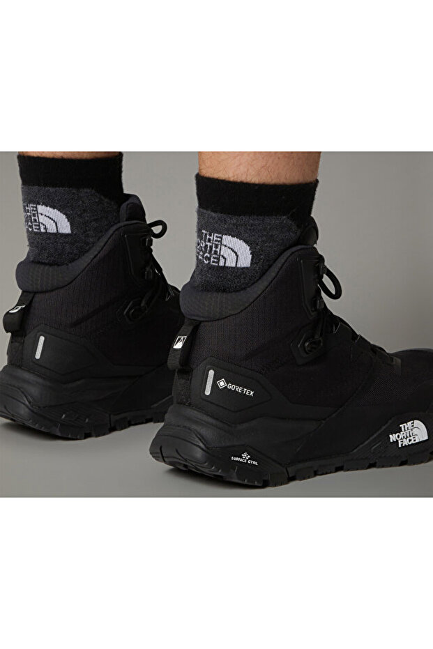 M Offtrail Hike Mid Gore-Tex Erkek Trekking Bot Ve Ayakkabısı NF0A8AETKY41 Siyah - 7