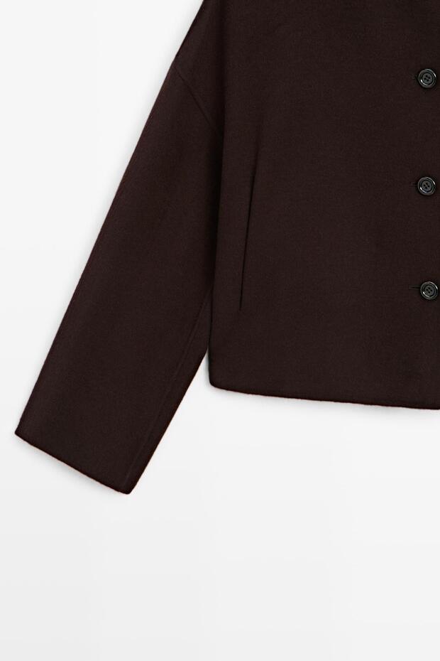 Dik yaka kısa ceket - 7