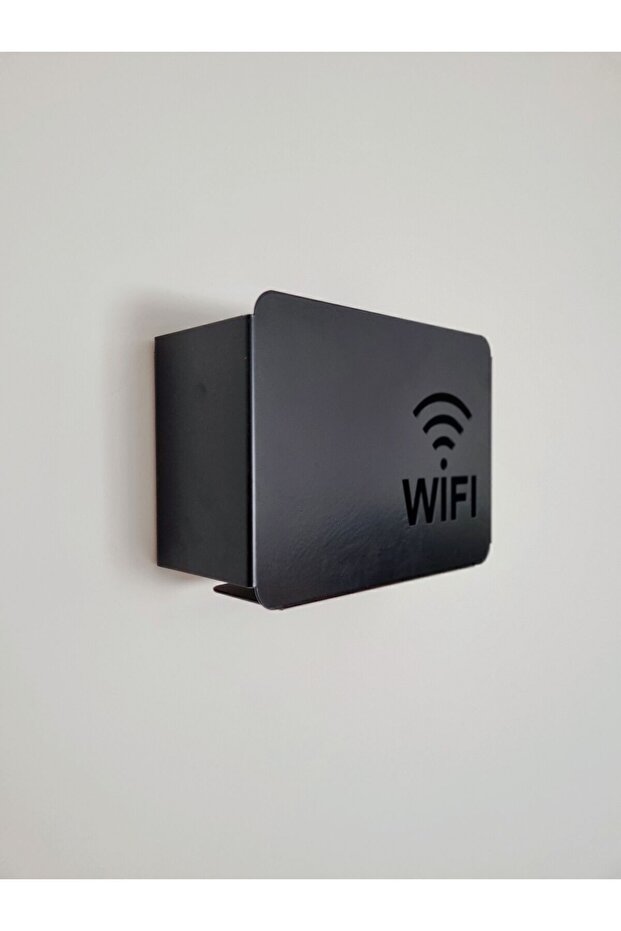 Metal Wifi Modem Storage Box 24Cmx18Cm Pc Computer Cable Hider Decorative Box - 4