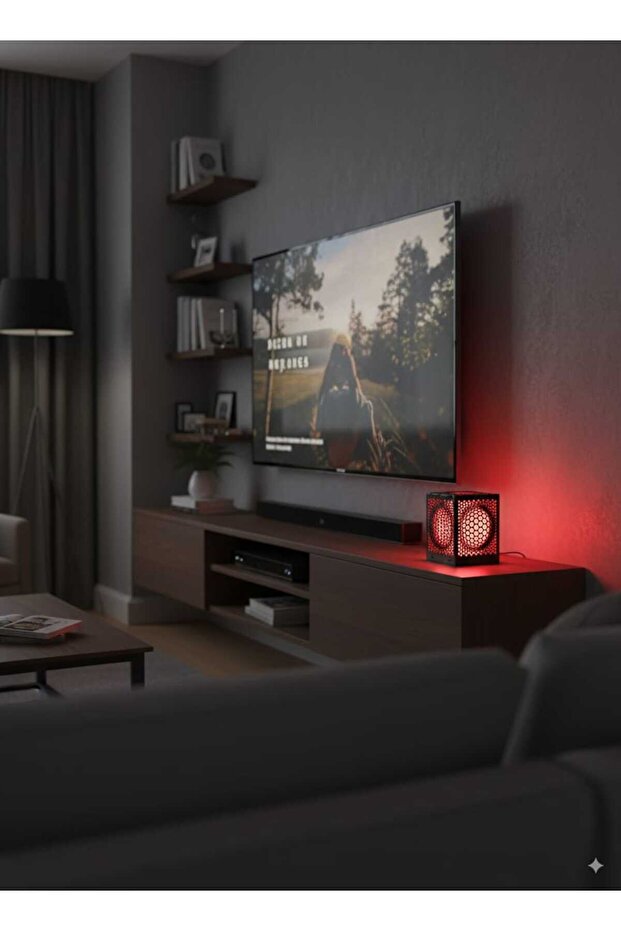 ahşap gece lambası - 1