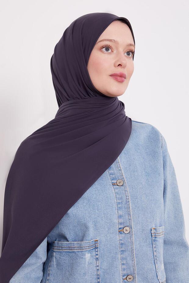 Füme Düz Sandy Şal - 2