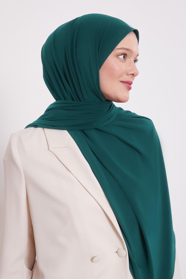 شال ساندي مسطح من الزمرد - 3