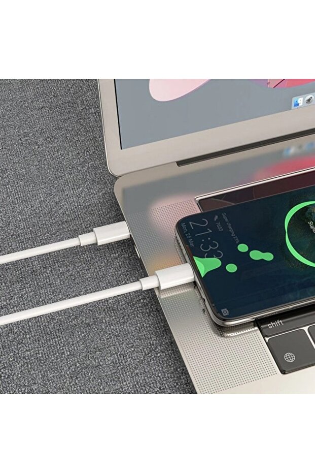 USB-C to USB-C Data Cable, Universal, Compatible with iOS & Android, 60W, 130-strand Copper, - 5