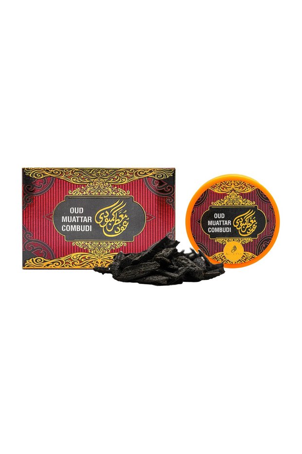 Oud Muattar Combudi 40g – Premium Bakhoor Incense Oud & Oriental Fragrance for Home, Office