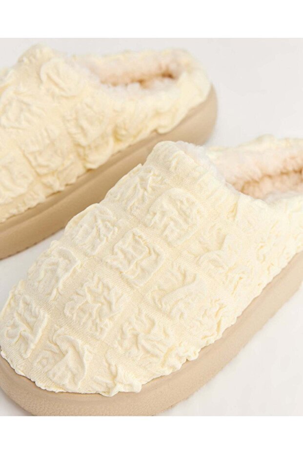 Kadın Örme Ev Terliği - Pros - 2