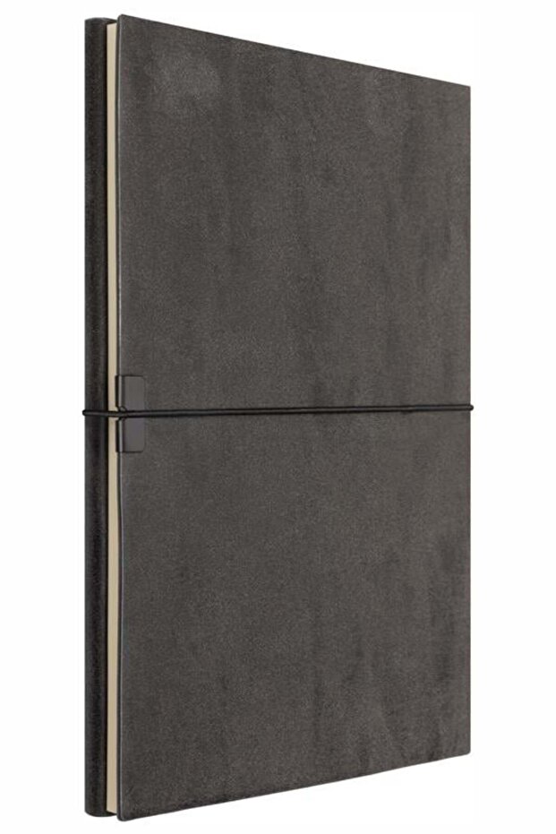 Kaksi A5 Undated Planner Thermo Leather Soft Cover 2-Pack Black Notebook