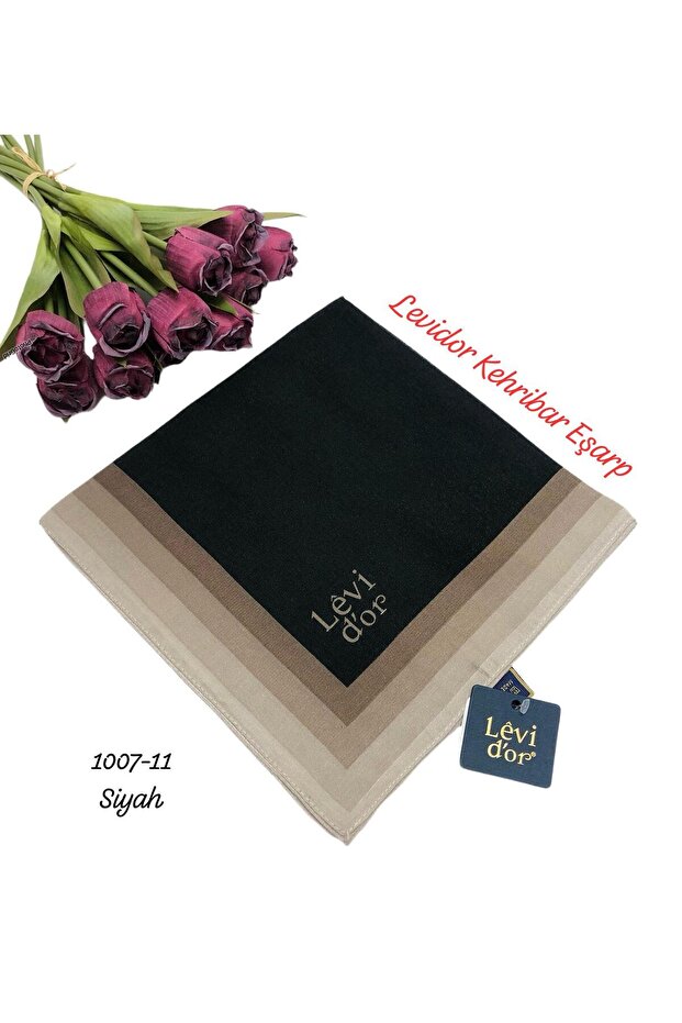 1007 Kehribar Eşarp - 1