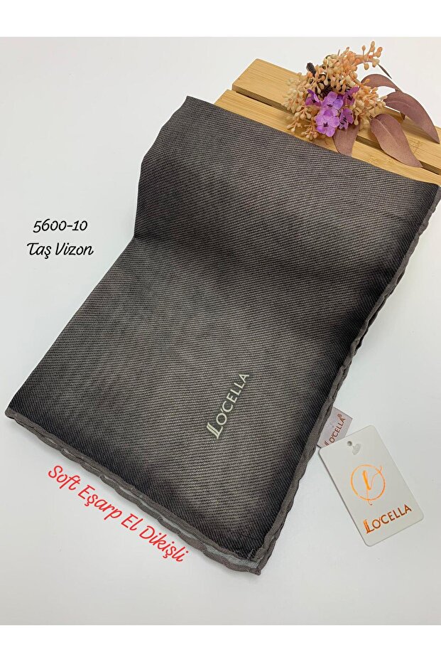 5600 Soft Pamuk Eşarp - 1