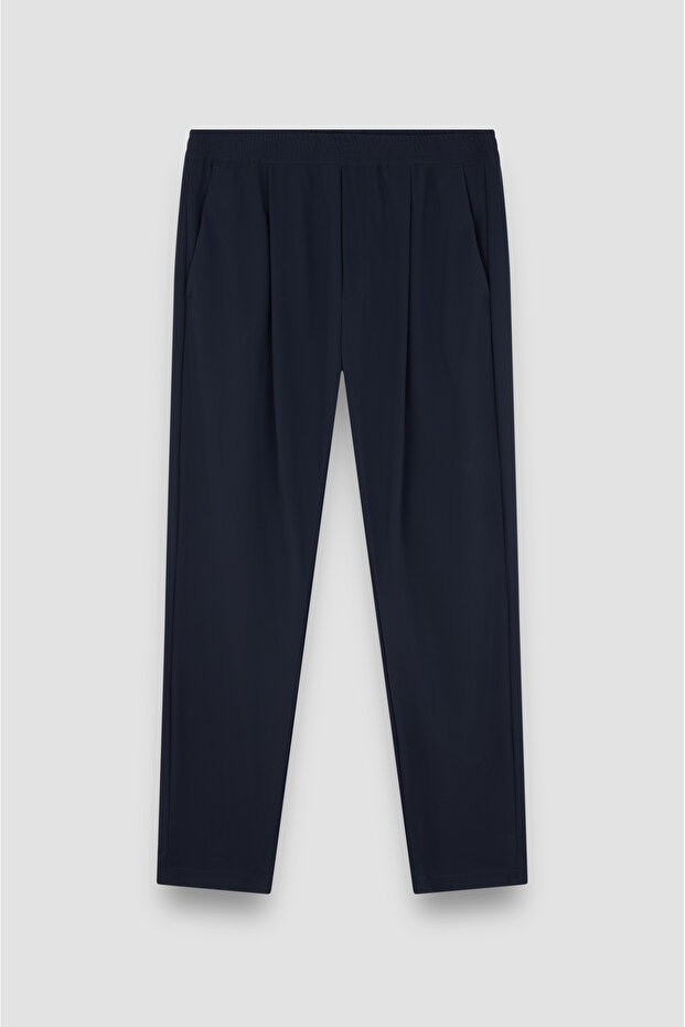 Men's Woven Chino Pants with Coulisse