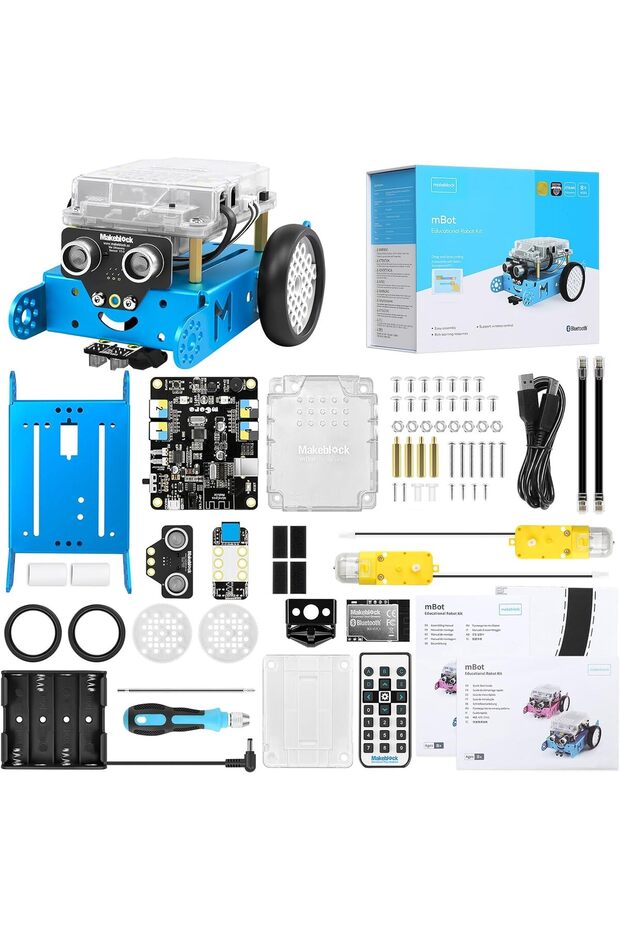 mBot Programlanabilir Robot Seti – Çocuklar İçin STEM Kodlama ve Robotik Oyuncak - 1