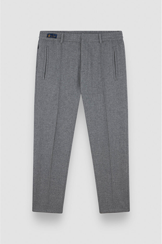 Men's Woven Chino Pants with Coulisse