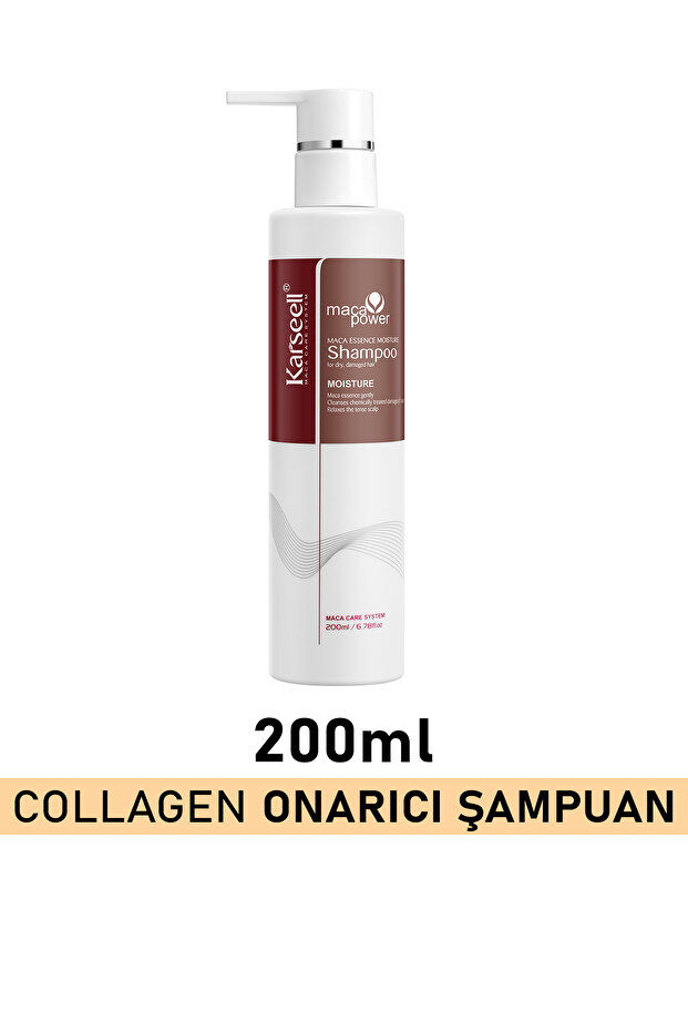 Argan Yağı Hasarlı Saçlar İçin Derinlemesine Onarıcı Şampuan 200 ml - 1
