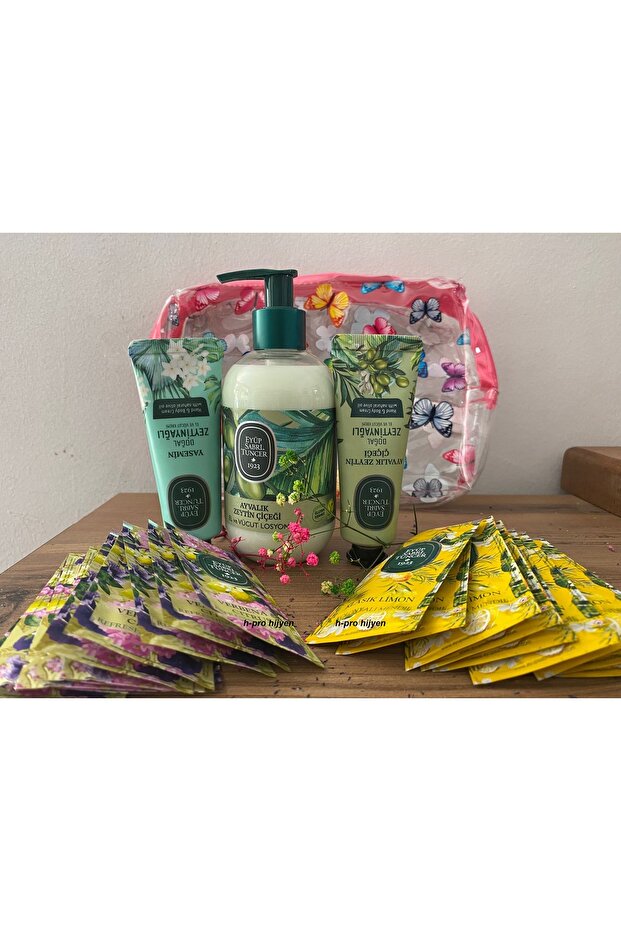 Lotion, Cream, Wet Wipes Gift Bag