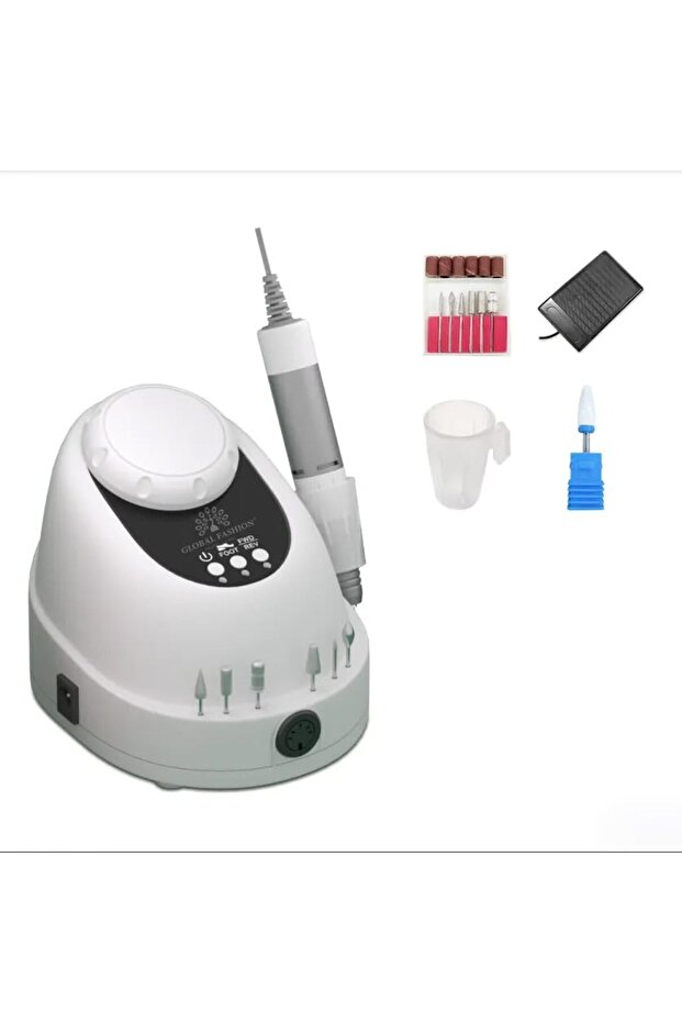 GF-210 Professional Nail Drill – 68W, 35,000 RPM E-File, Variable Speed, Reverse,Low Noise,Salon Use