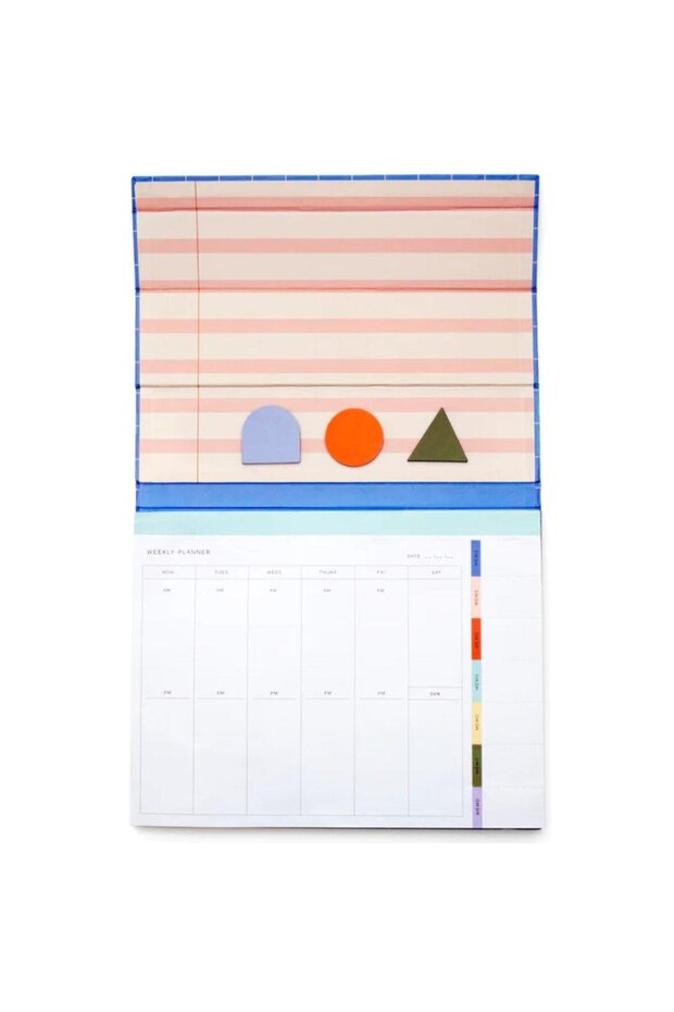 Inkerie Retro-Design Weekly Desk Planner Weekly Planning Set