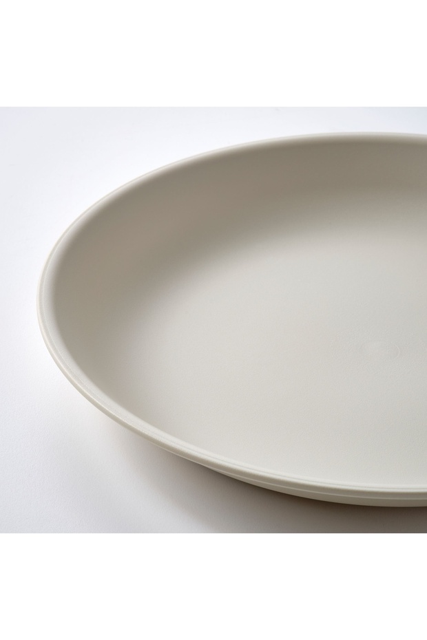 Piknik seti, karışık renkler, 21 parça file çantalı bej renk plastik - 5