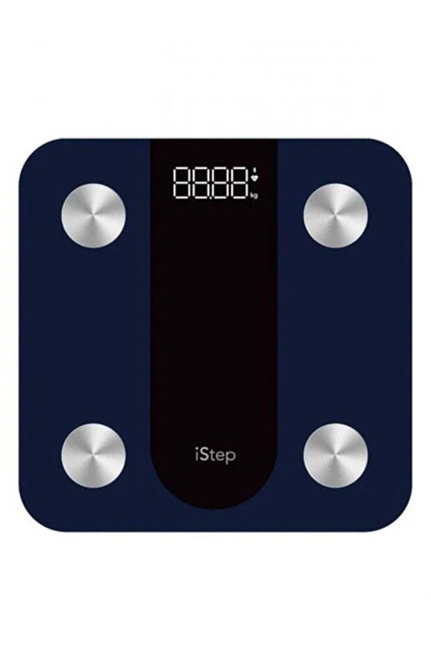 ميزان الجسم الذكي اللاسلكي - أزرق - 1