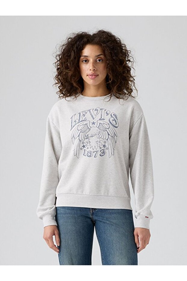 Graphic Heritage Crew Sweatshirt - 1