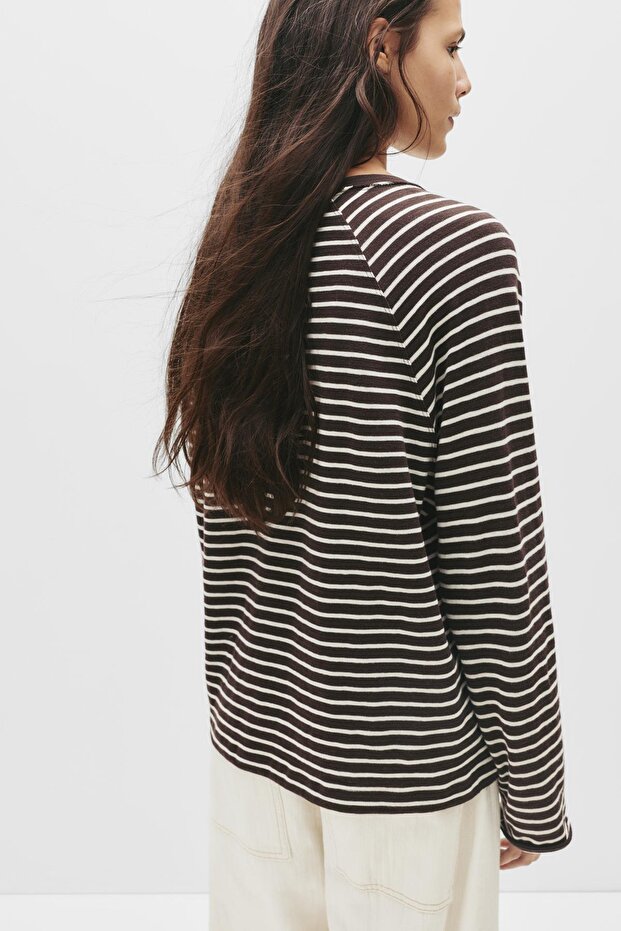 Reglan uzun kollu tişört - 4