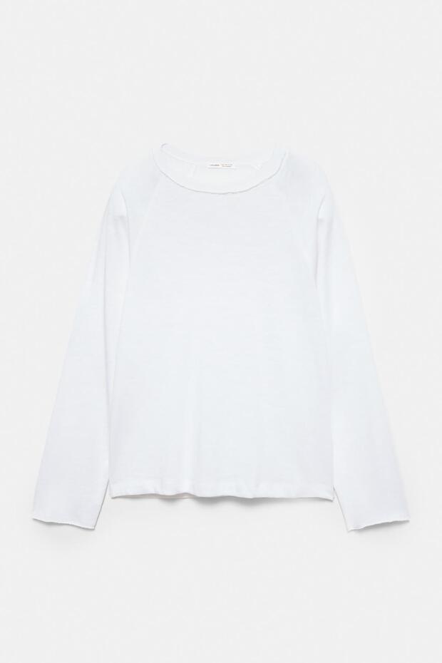 Reglan uzun kollu tişört - 5