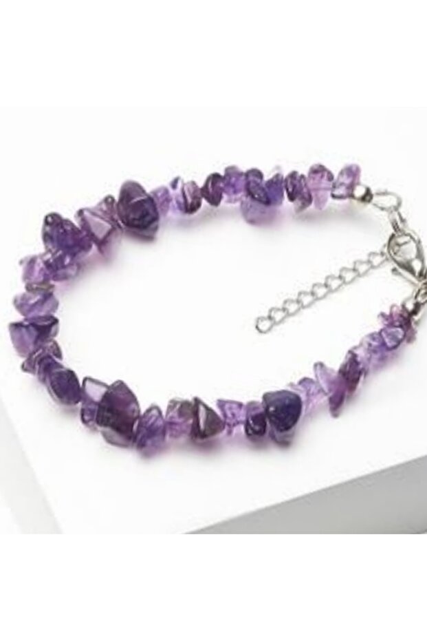 Ametis bileklik mor - 1