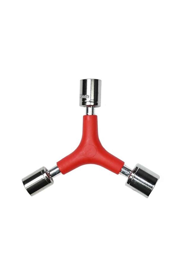 Socket wrench with 3 sizes - 1