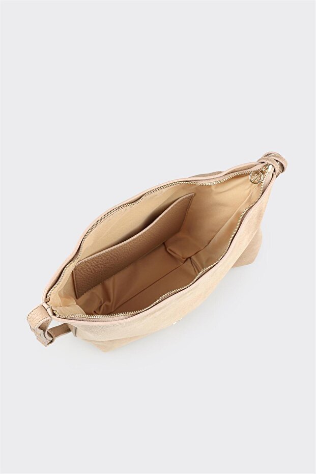 Bej Kadın Çapraz Çanta - 3