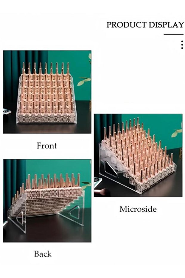 7-layer Clear Nail Polish Display Holder - 5
