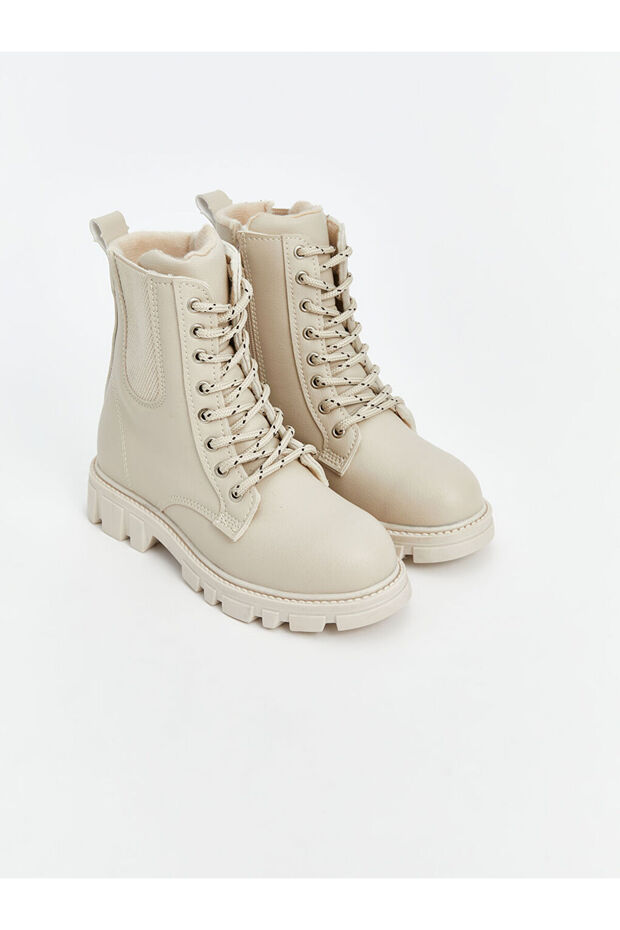 Sparkling Choices from Shining Store |   Girls' Snow Boots with Laces and Zipper - 1