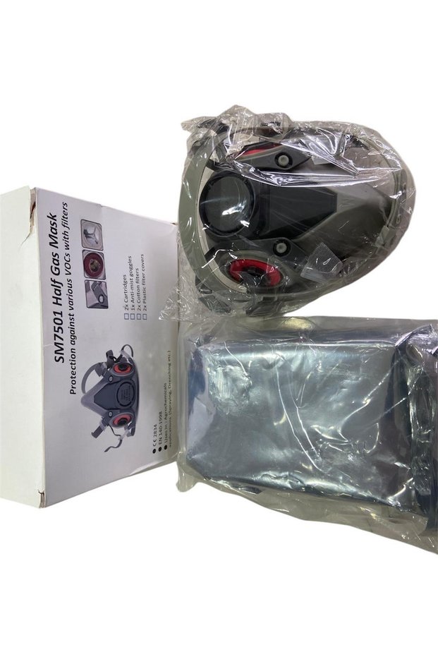 SM7501 KÖMÜRLÜ BOYACI MASKE