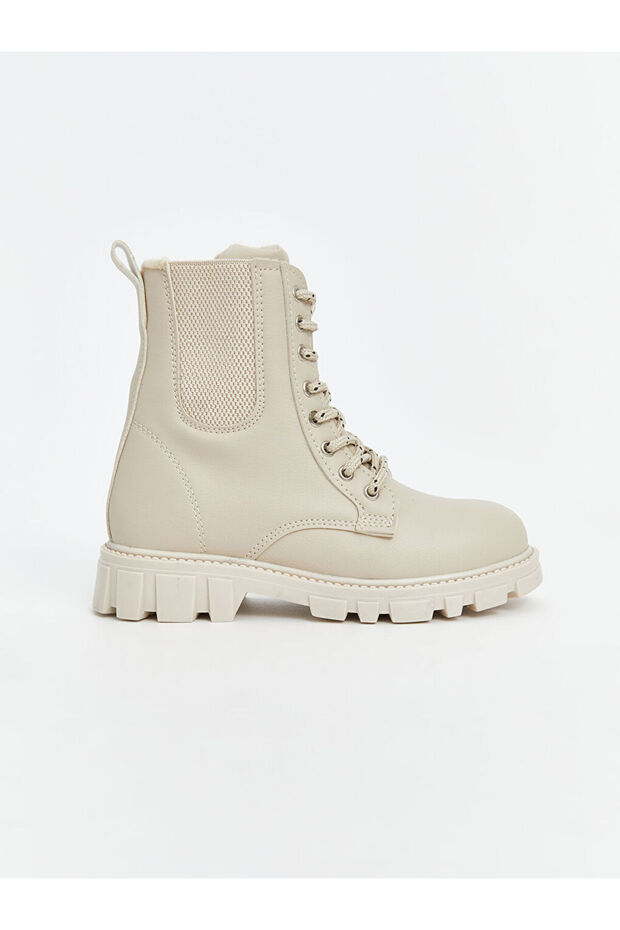 Sparkling Choices from Shining Store |   Girls' Snow Boots with Laces and Zipper - 2