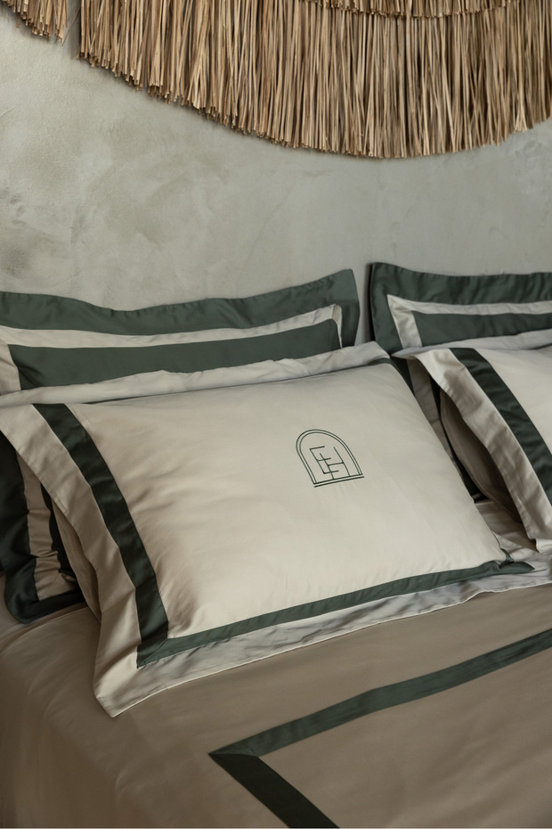 Beige Bedding Set - 4