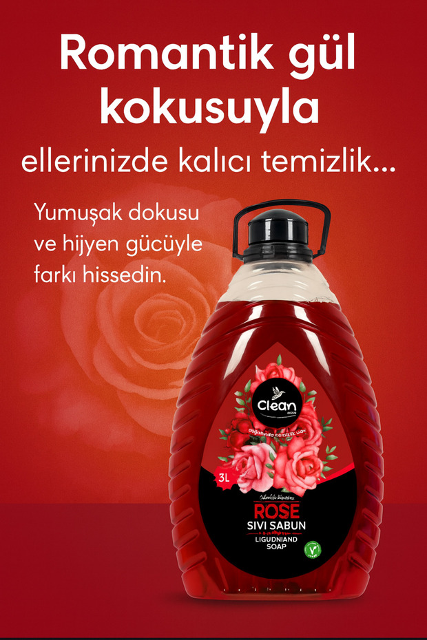 Sıvı Sabun 3 litre GÜL - 2