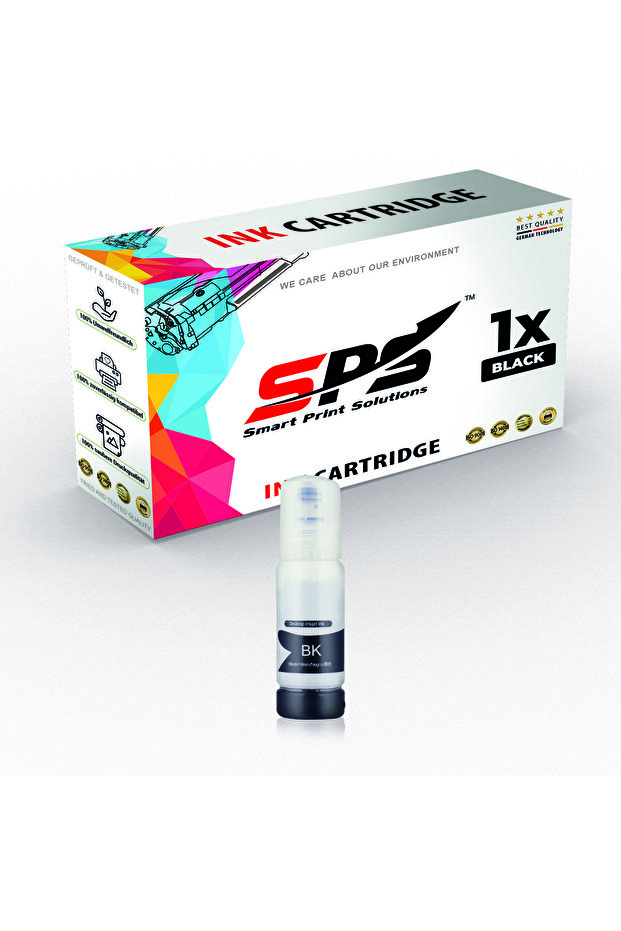 SPS Compatible Ink Cartridges for Epson | T-103 | 1x Black | Yield Upto 550 Pages