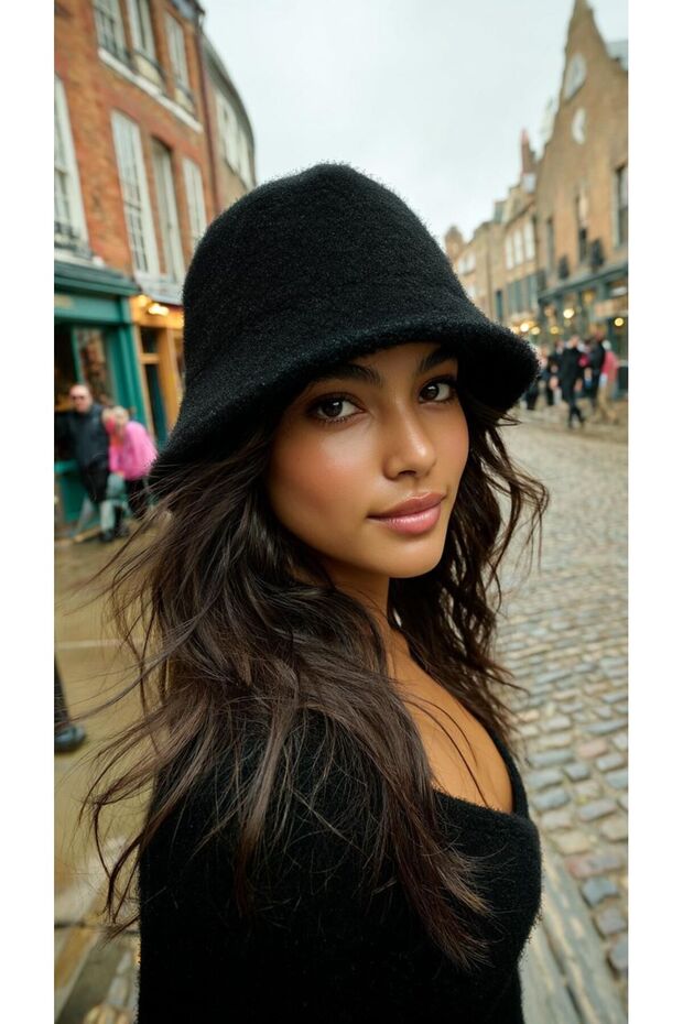 Soft Touch Premium Bucket Şapka - 1