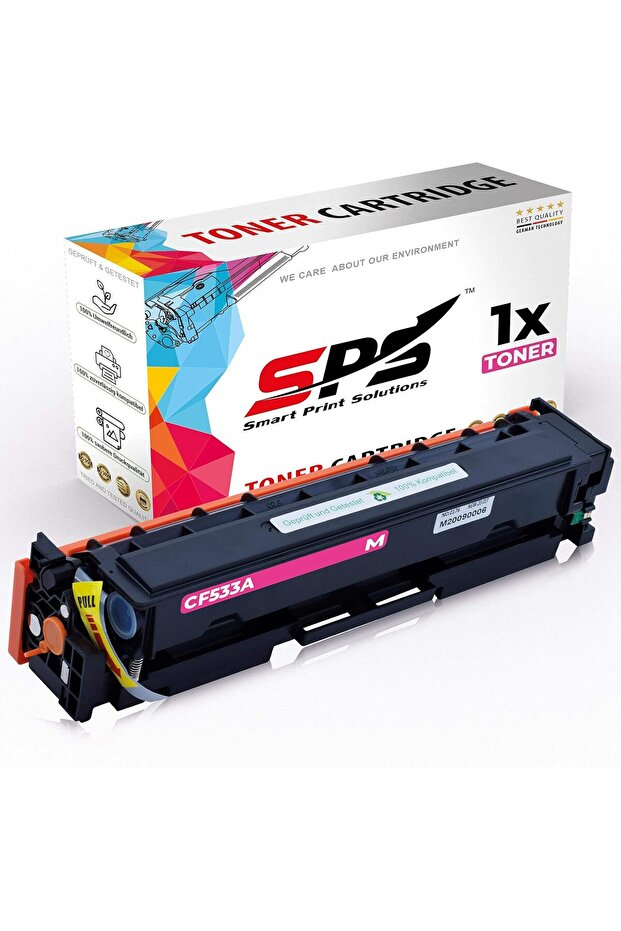 SPS Compatible Toner Cartridges for HP | CF533A 205A | 1x Magenta | Yield upto 900 Pages