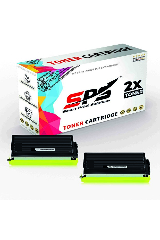 SPS Compatible Toner Cartridges for Brother | TN-460 | 2x Black | 6,000 Pages