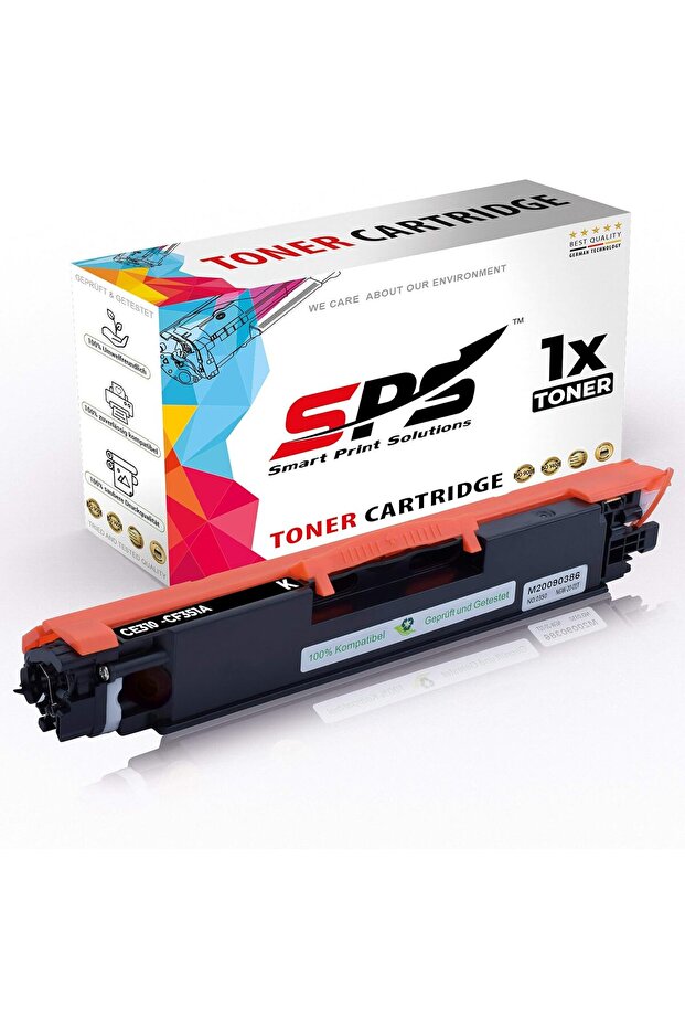 SPS Compatible Toner Cartridges for HP | CE310A 126A | 1x Black | Yield upto 1,200 Pages