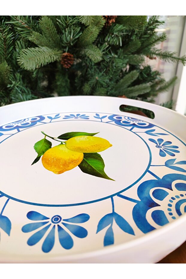 Lemoncha Yuvarlak Tepsi - 6