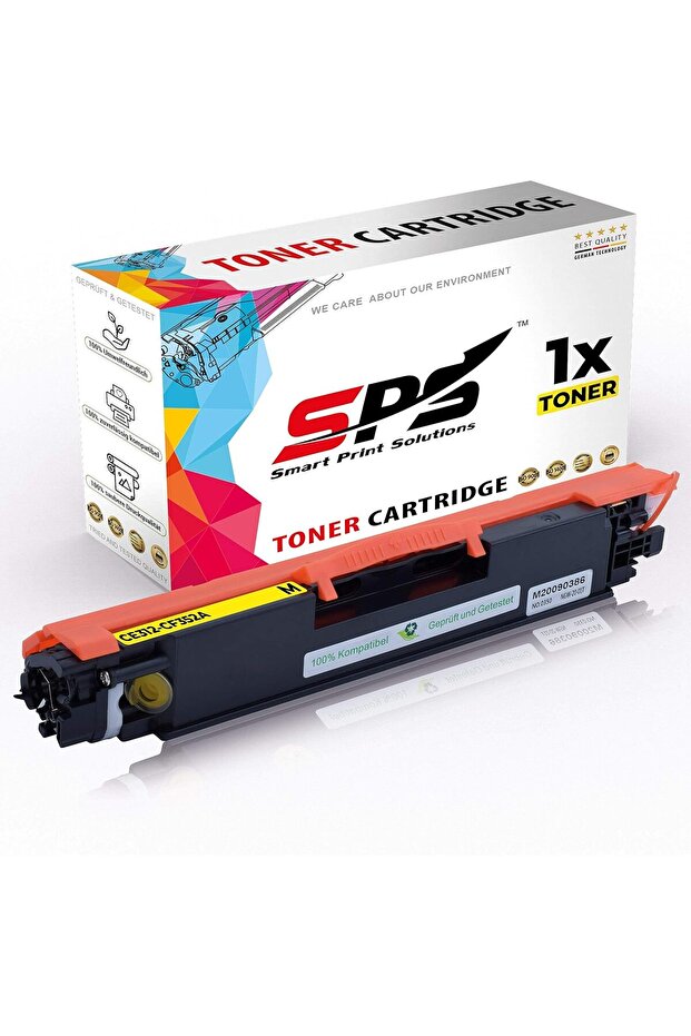 SPS Compatible Toner Cartridges for HP | CF352A 130A | 1x Yellow | Yield upto 1,000 Pages