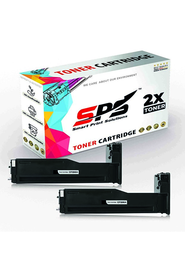 SPS Compatible Toner Cartridges for HP | CF256A 56A | 2x Black | 7,400 Pages