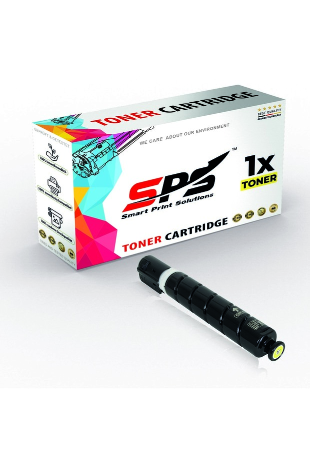 SPS Compatible Toner Cartridges for Canon | C-EXV55Y | 1x Yellow | Yield upto 27,000 Pages