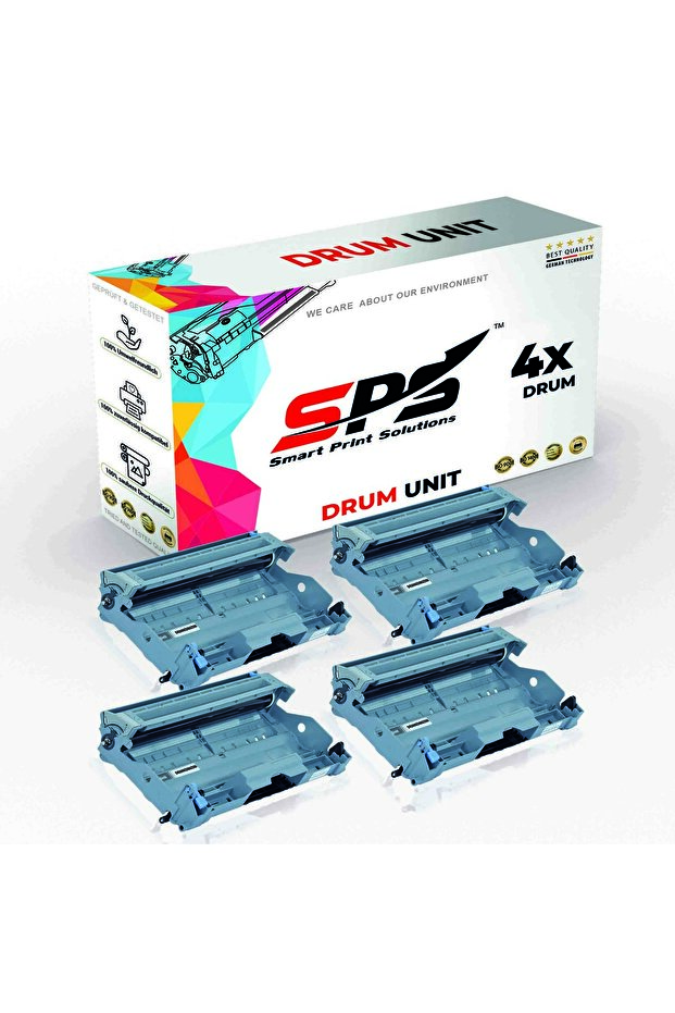 SPS Compatible Drum Cartridges for Brother | DR-350 | 4x Black | Yield upto 12,000 Pages