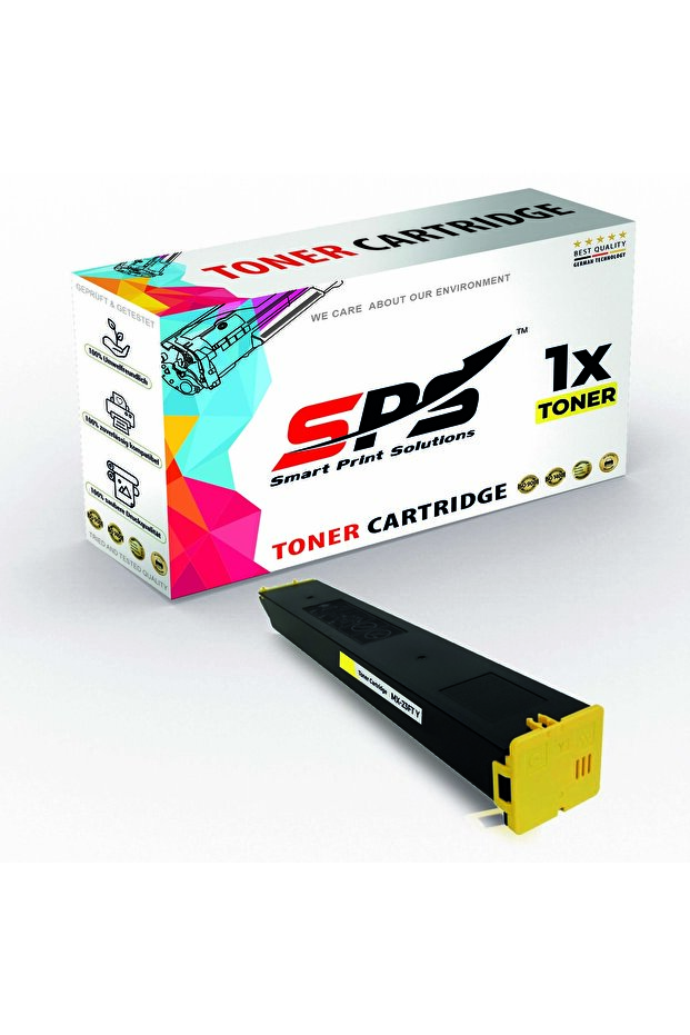 SPS Compatible Toner Cartridges for Sharp | MX-23FTY | 1x Yellow | Yield upto 15,000 Pages