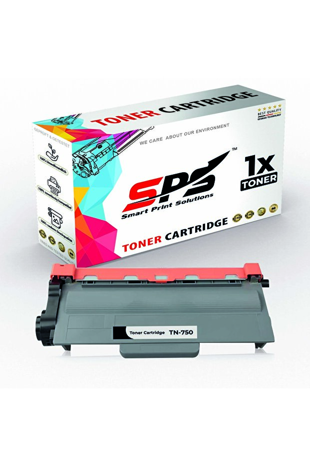 SPS Compatible Toner Cartridges for Brother | TN-750 | 1x Black | 8,000 Pages