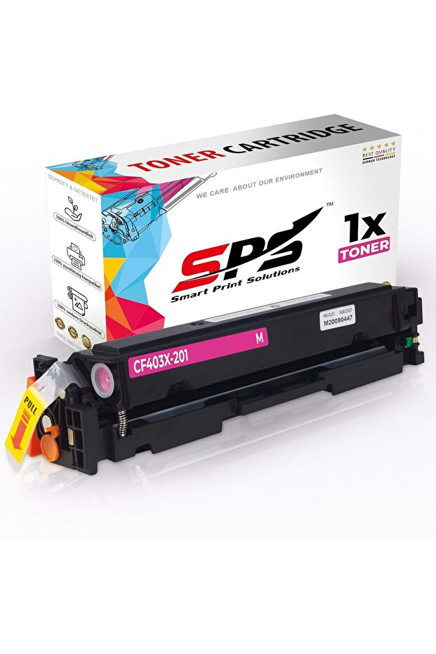 SPS Compatible Toner Cartridges for HP | CF403X 201X | 1x Magenta | Yield upto 2,300 Pages