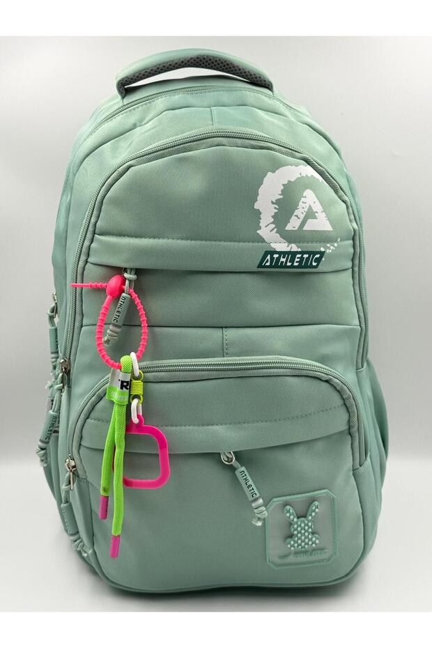 Unisex School & Casual Backpack – Purple, Mint Green, Black, Powder Pink Color Options