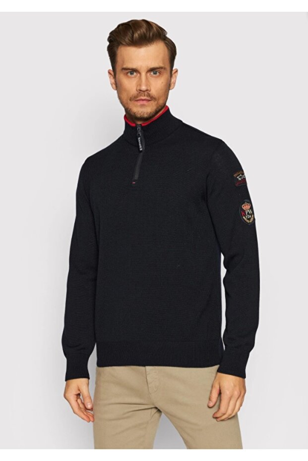 MEN'S ZIPPED PULLOVER - 1