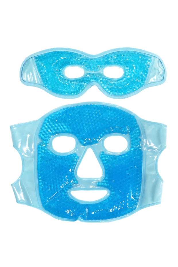 Cold-Hot Gel Beads Facial and Eye Massage Mask | Swelling, Fatigue, and Skin Care